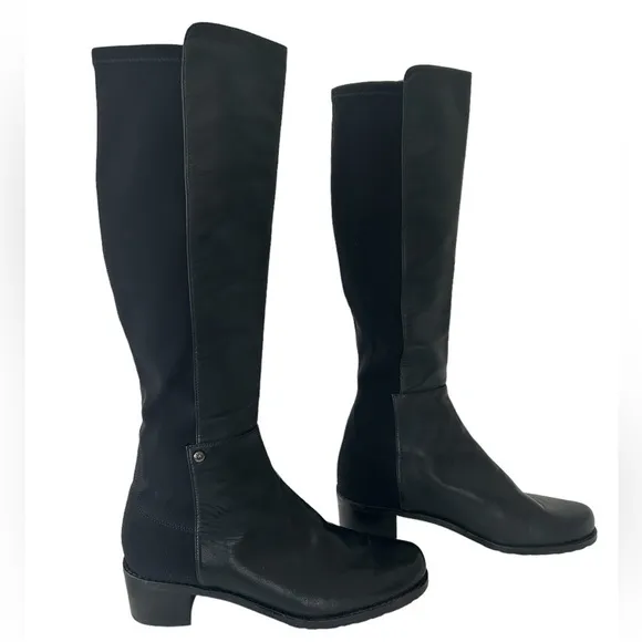 Stuart Weitzman Mixitup Mezza Mezza 5050 Knee High Boots Size 7