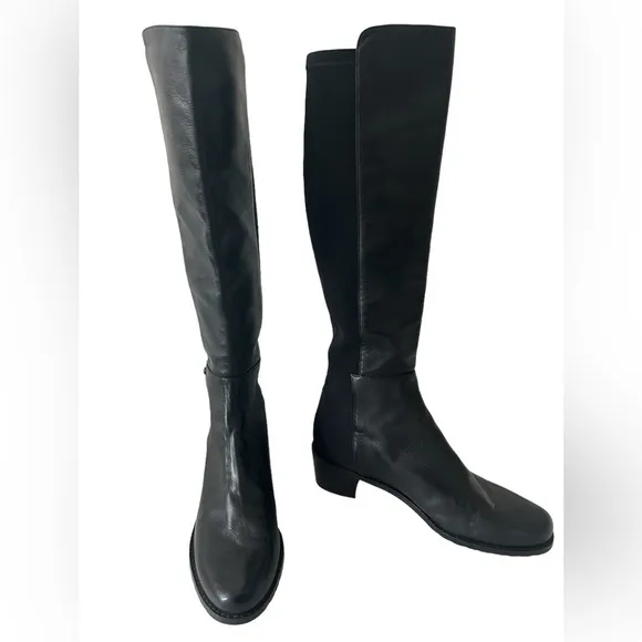 Stuart Weitzman Mixitup Mezza Mezza 5050 Knee High Boots Size 7