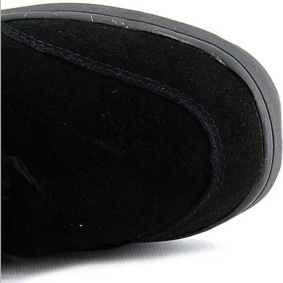 STYLE &amp; CO Witty Black Boots Winter Shoes Womens Black Size 7