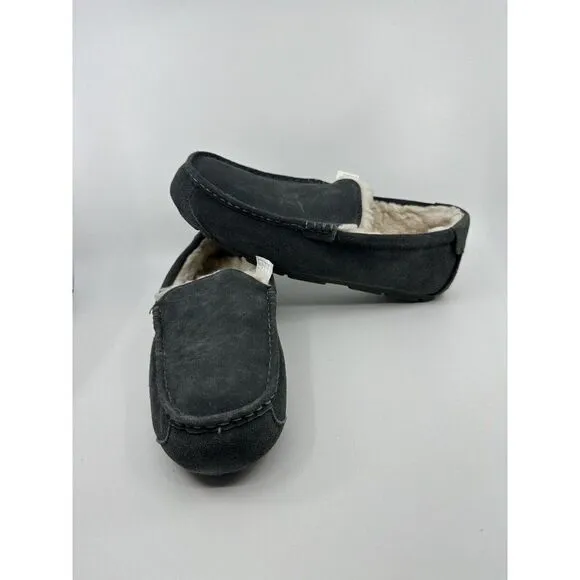 Suede Leather KOOLABURRA UGG Suede TIPTON 1105893 SIZE 12 MEN’sGRAY SLIPPERS