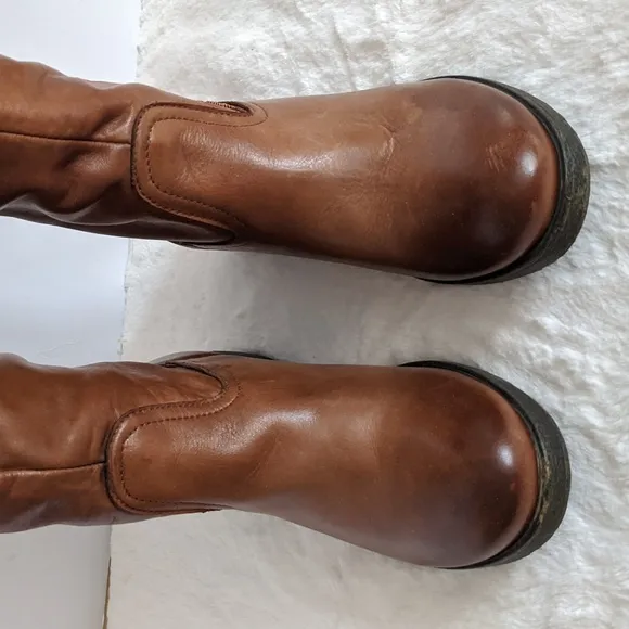 Sundance Brown Italian Leather Boots