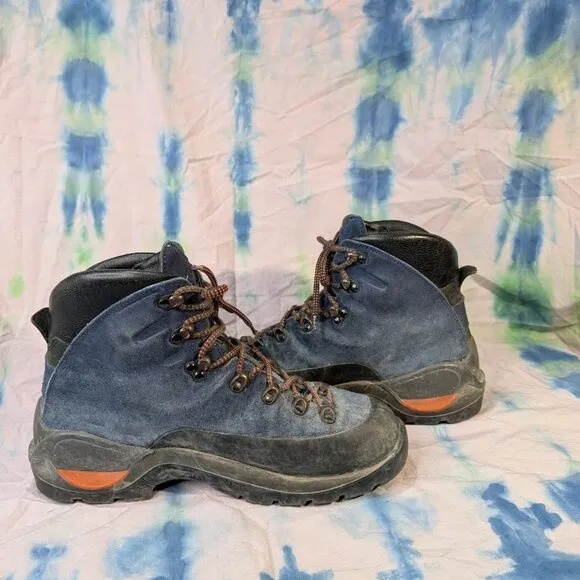 Tecnica Super Clima Blue Hiking Boots Trekking Mountaineering Size 10.5