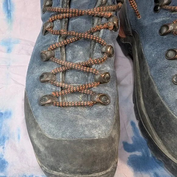 Tecnica Super Clima Blue Hiking Boots Trekking Mountaineering Size 10.5