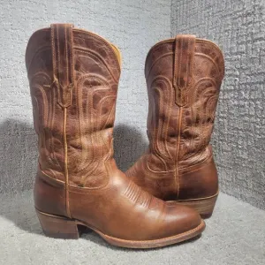 Tecovas The Jamie Women's Size 6.5 B US Walnut Cowhide Leather Cowboy Boots
