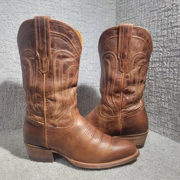 Tecovas The Jamie Women's Size 6.5 B US Walnut Cowhide Leather Cowboy Boots