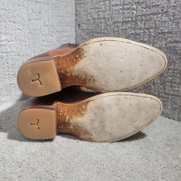 Tecovas The Jamie Women's Size 6.5 B US Walnut Cowhide Leather Cowboy Boots
