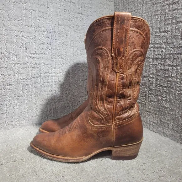 Tecovas The Jamie Women's Size 6.5 B US Walnut Cowhide Leather Cowboy Boots