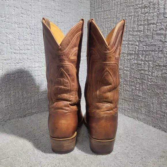 Tecovas The Jamie Women's Size 6.5 B US Walnut Cowhide Leather Cowboy Boots