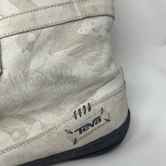Teva 'Kiru' winter tall boots women white 5