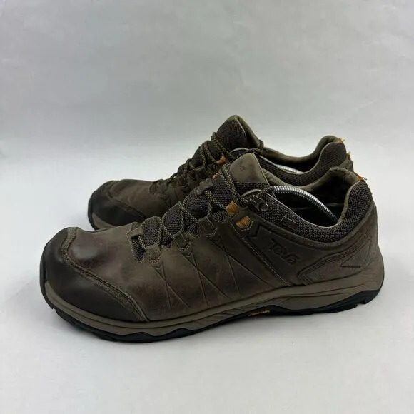 Teva Shoes Mens 14 Arrowood  Riva Waterproof Hiking‎ Trail Brown Vibram 1018742