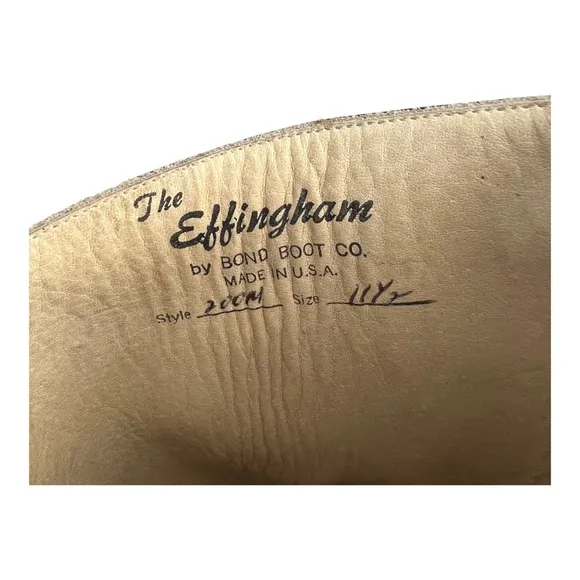 The Effingham by Bond Boot Co. Women’s Equestrian Riding Boots 200M Size 11.5