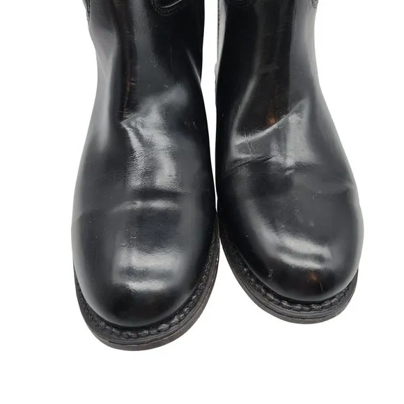 The Emerson Boot USA Equestrian Riding Boots Black Size 7