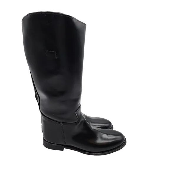 The Emerson Boot USA Equestrian Riding Boots Black Size 7