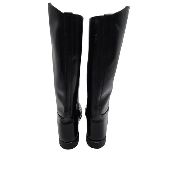The Emerson Boot USA Equestrian Riding Boots Black Size 7