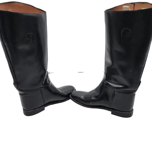 The Emerson Boot USA Equestrian Riding Boots Black Size 7