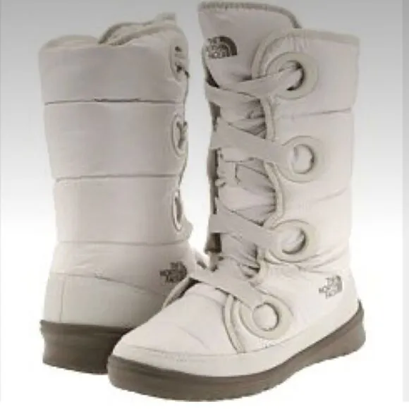 The north face AWMV destiny down filled winter snow ski boots sz 8