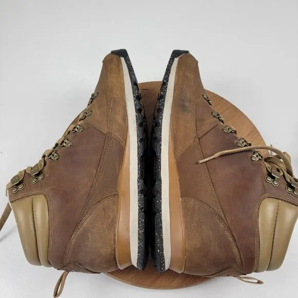 The North Face Back-to-Berkeley Redux Brown Leather Hiking Boots - Men's Size 12