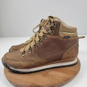 The North Face Back-to-Berkeley Redux Brown Leather Hiking Boots - Men's Size 12