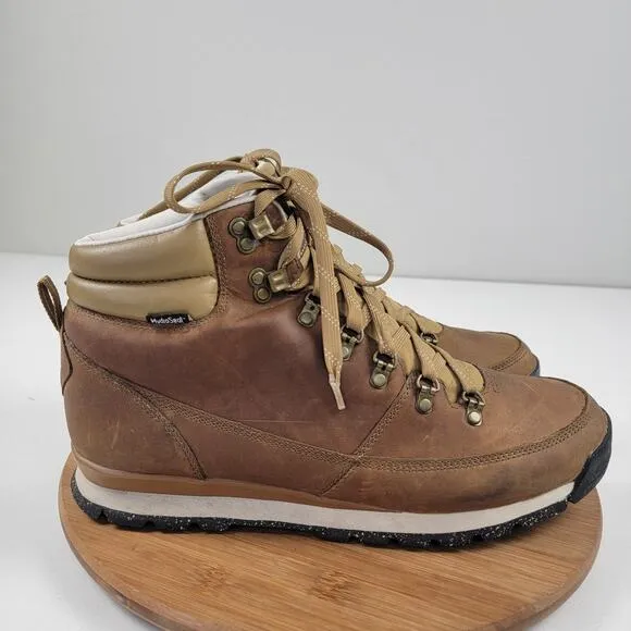 The North Face Back-to-Berkeley Redux Brown Leather Hiking Boots - Men's Size 12