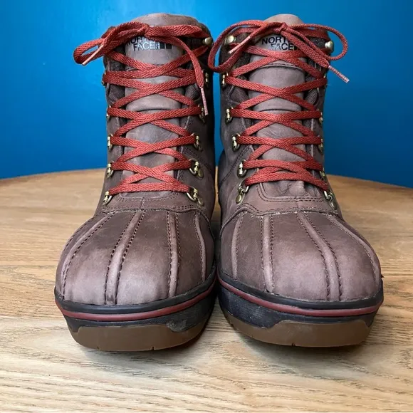The North Face Ballard Duck Boots Waterproof Insulated Winter Brown Men’s 10