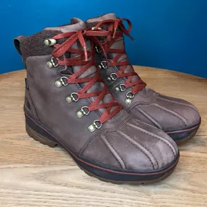 The North Face Ballard Duck Boots Waterproof Insulated Winter Brown Men’s 10