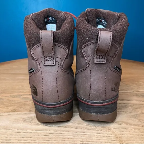 The North Face Ballard Duck Boots Waterproof Insulated Winter Brown Men’s 10