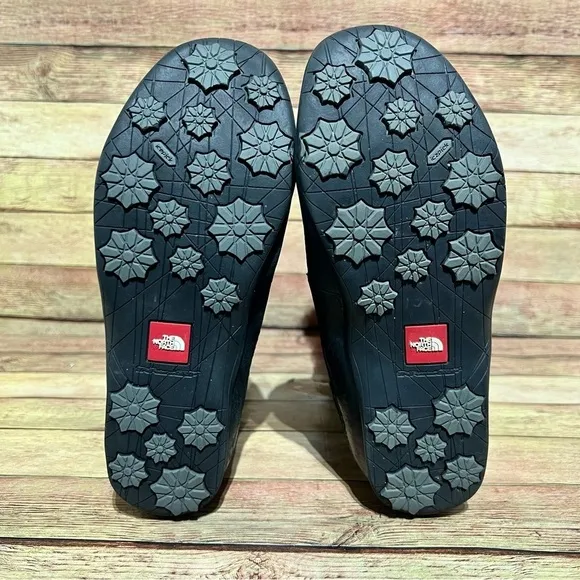 The North Face Black Suede Primaloft Winter Boots