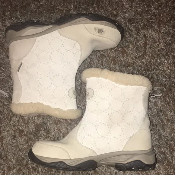 The North Face fleece boots