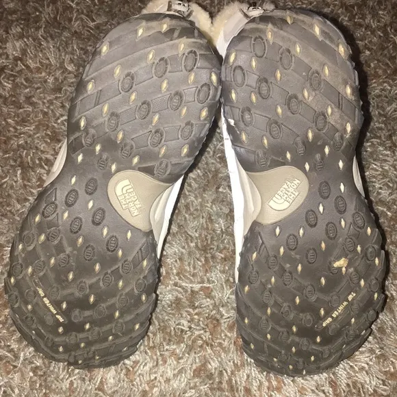 The North Face fleece boots