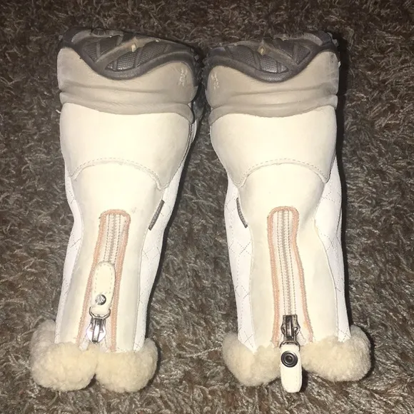 The North Face fleece boots