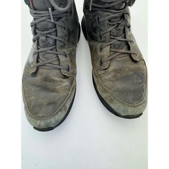 The North Face Men's Size 13 ThermoBall Versa Waterproof Leather Ankle Boots