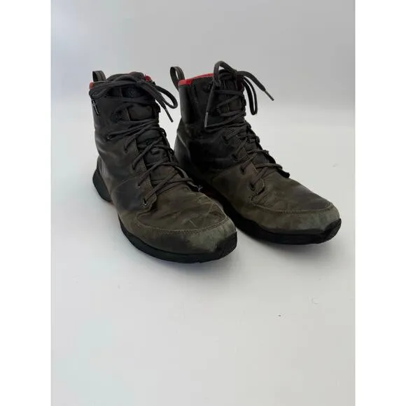 The North Face Men's Size 13 ThermoBall Versa Waterproof Leather Ankle Boots
