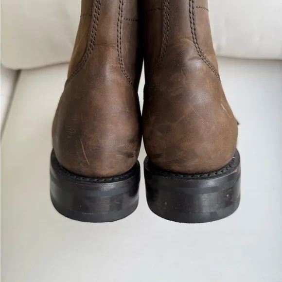 Thursday Boot Company President Combat Boot Mens 8.5 Tabasco Brown  Leather