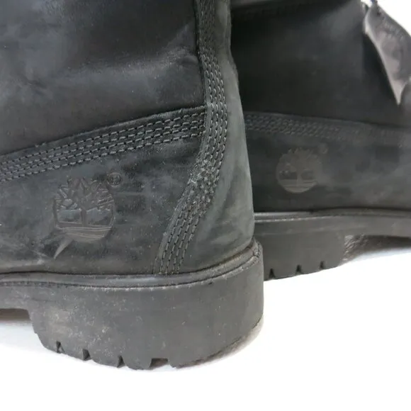 Timberland #10073 Nubuck Leather High Top Hiking Soft Toe Work Boots 8 M