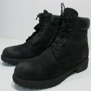 Timberland #10073 Nubuck Leather High Top Hiking Soft Toe Work Boots 8 M