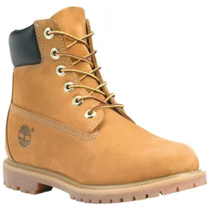 Timberland 10361 6-Inch Premium Waterproof Ankle Hiking Boots Tan Women's 7.5