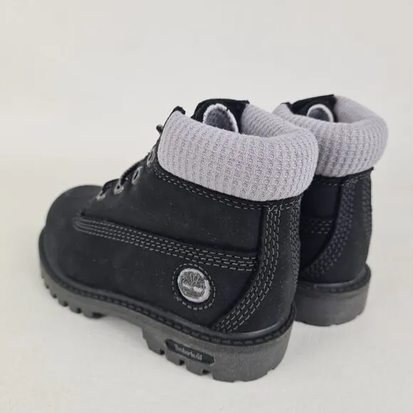 Timberland 6In Premium Thrml 55807 TODDLER Boots Outdoors Black