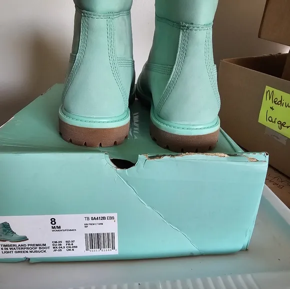Timberland® Boots 50th Anniversary 6-Inch Waterproof &amp; Insulated Women's Size 8