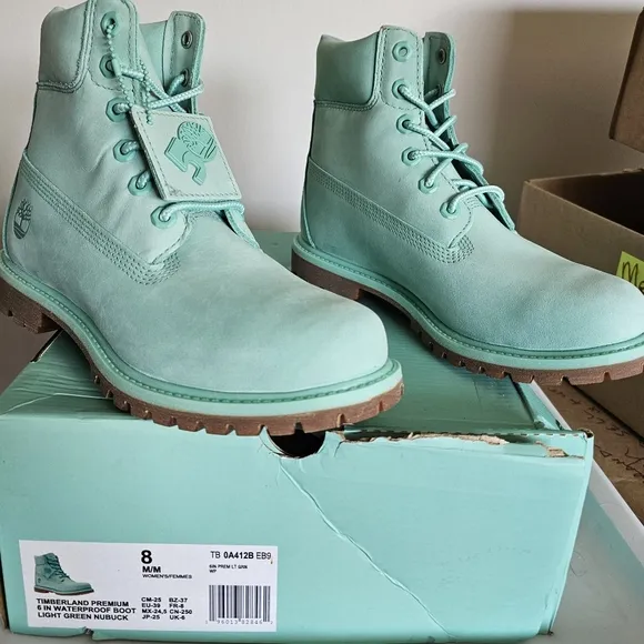 Timberland® Boots 50th Anniversary 6-Inch Waterproof &amp; Insulated Women's Size 8