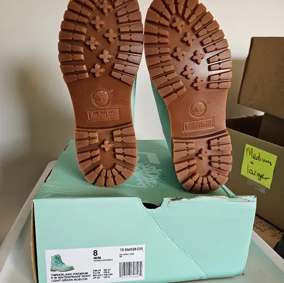Timberland® Boots 50th Anniversary 6-Inch Waterproof &amp; Insulated Women's Size 8