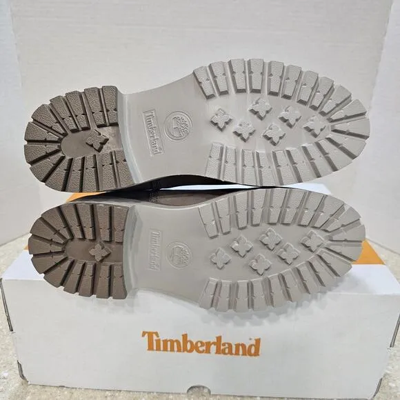 Timberland Carnaby Cool Chelsea Boots Brown Tan Heel Ankle Bootie Women's Sz 7.5