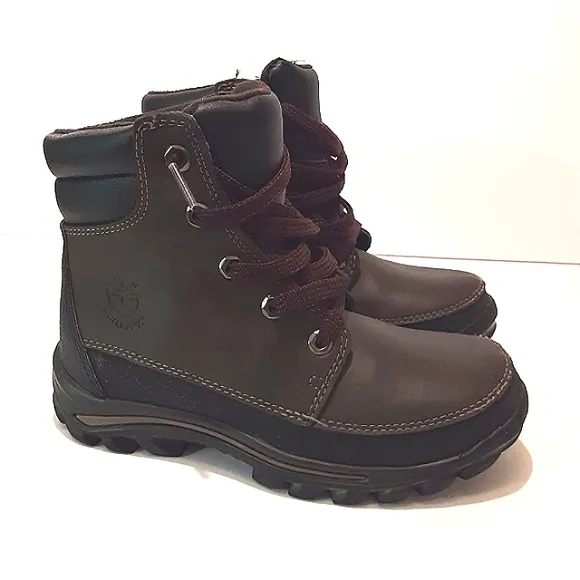 TIMBERLAND Chillberg Brown/Black Kids Boots- Size 13.