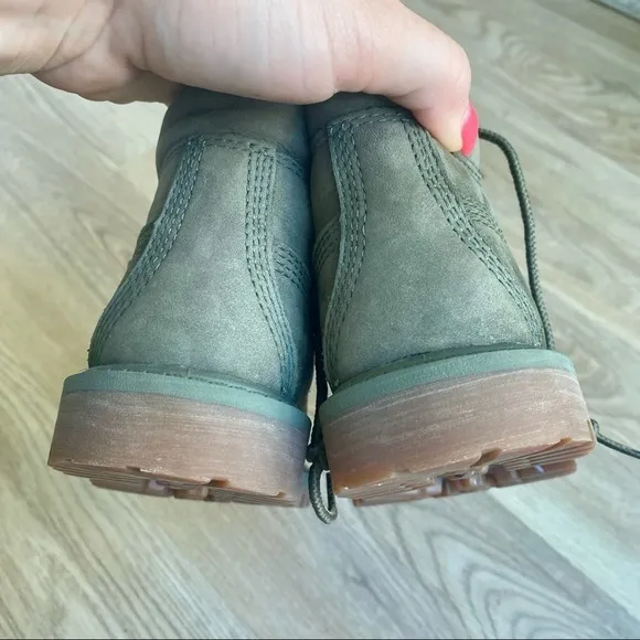 Timberland Classic Waterproof Winter Boots | Unisex Green Hiking Boots