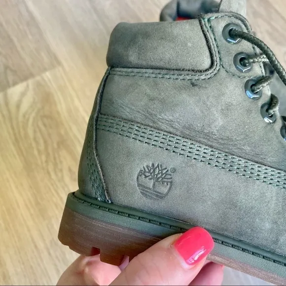 Timberland Classic Waterproof Winter Boots | Unisex Green Hiking Boots