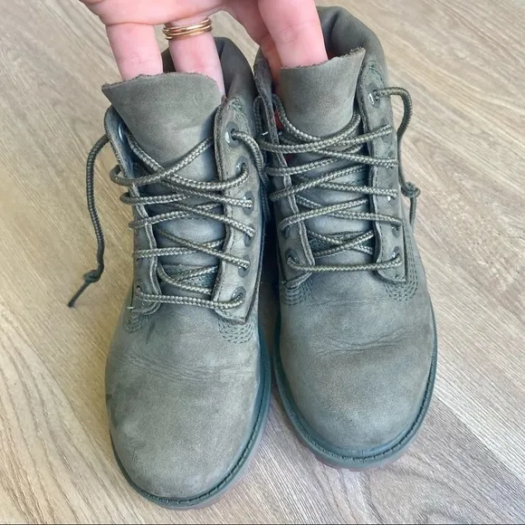 Timberland Classic Waterproof Winter Boots | Unisex Green Hiking Boots