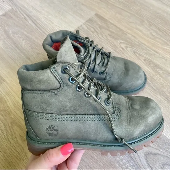 Timberland Classic Waterproof Winter Boots | Unisex Green Hiking Boots