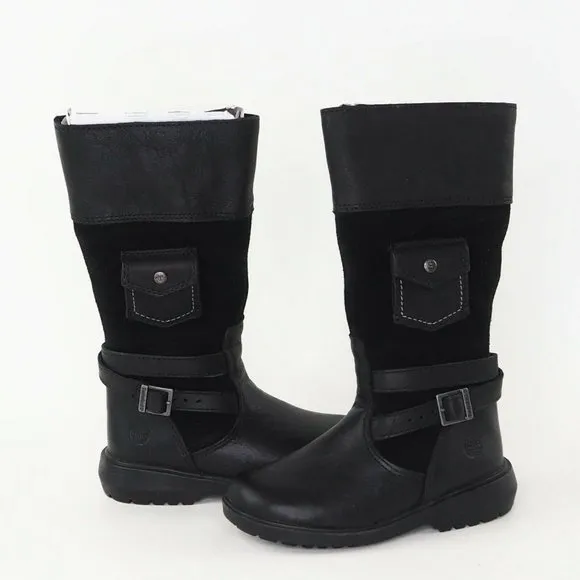 Timberland Dervish Charles Street Toddler Boots Black  Winter