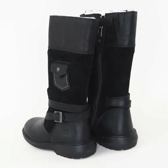 Timberland Dervish Charles Street Toddler Boots Black  Winter