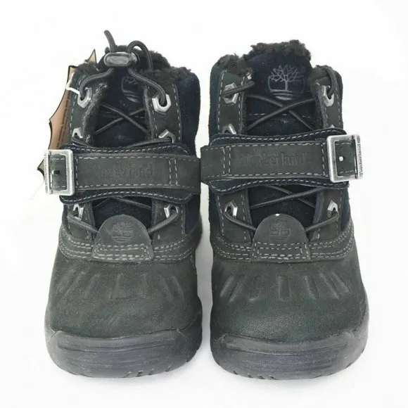 Timberland Mallard Winter Toddlers Boots Snow Black Vintage Suede 91835 M