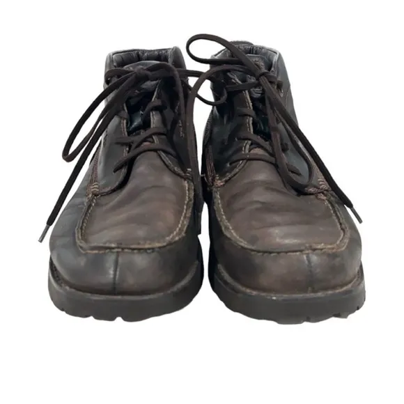 Timberland Men's 54568 Baluster Chukka Boots in Dark Brown Leather Size 9.5